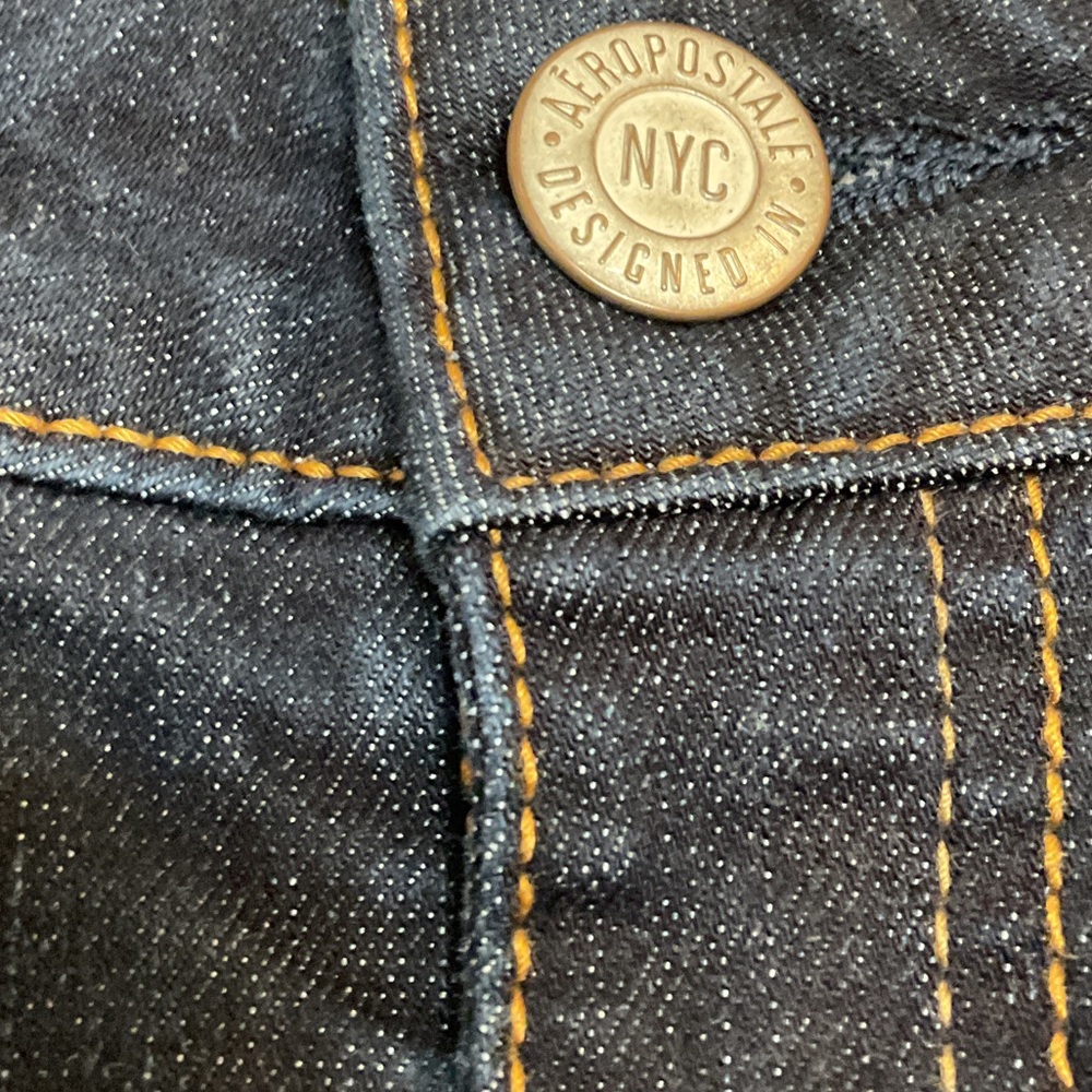 Aeropostale Women's Deep Indigo Skinny Jeans, size 6, perfect new condition. - Picture 5 of 10